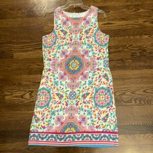 Maggie L Sheath summer Dress Size 12